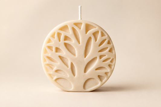  Bougie Arbre de Vie en cire de soja, 7,5 cm