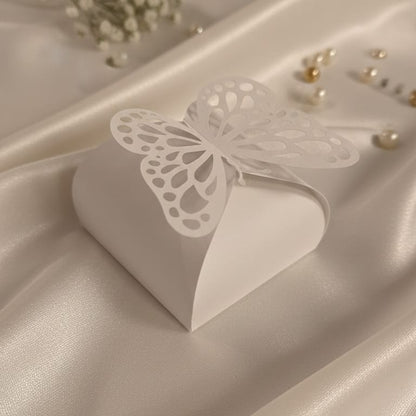Boîte à dragées Papillon personnalisée