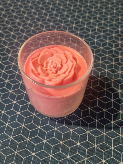 Bougie Florale - Fruits Rouges